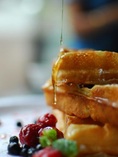 Pancake With Maple Syrup