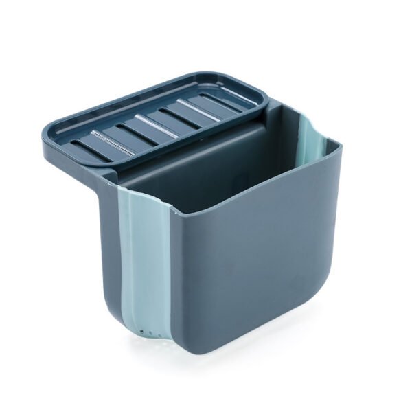 Foldable Drain Filter Shelf Kitchen Drain Basket - Image 9