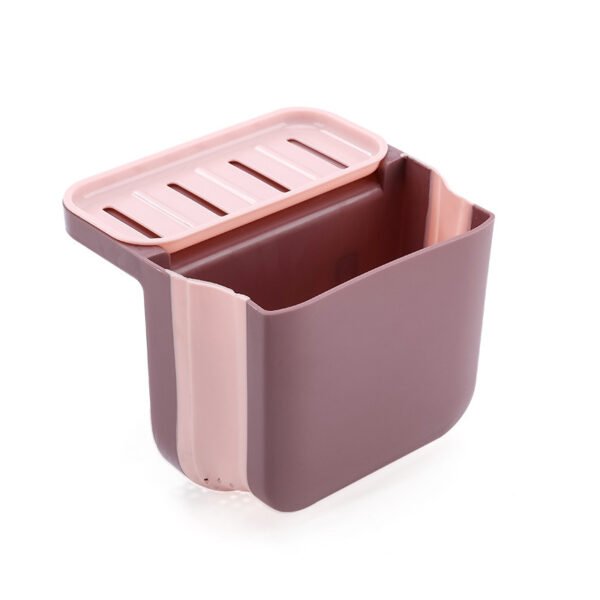 Foldable Drain Filter Shelf Kitchen Drain Basket - Image 3