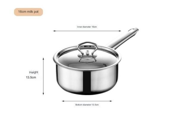 Stainless Steel Cookware Set Thick Kitchen Utensils - Image 7